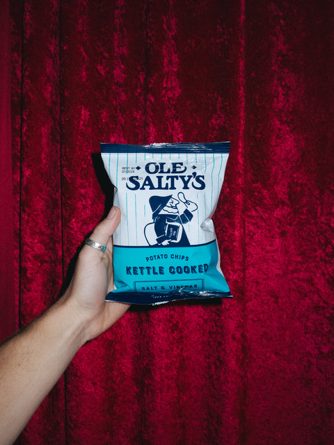 Sea Salt & Vinegar Kettle - Cooked Potato Chips