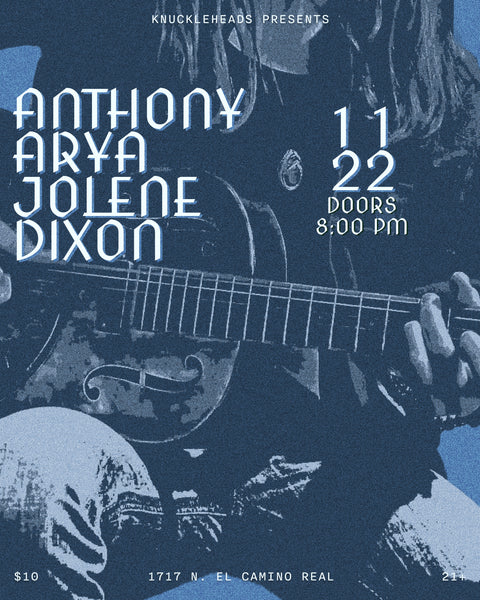 November 22 / Anthony Arya and Jolene Dixon Band