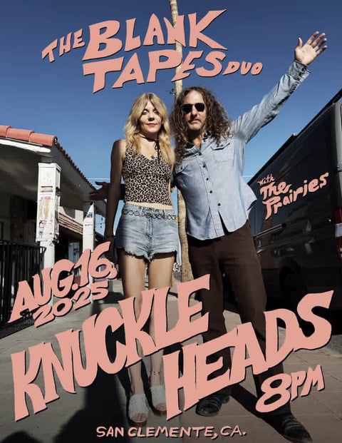 August 16 / The Blank Tapes Duo, The Prairies