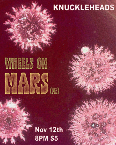 November 12 / Wheels on Mars