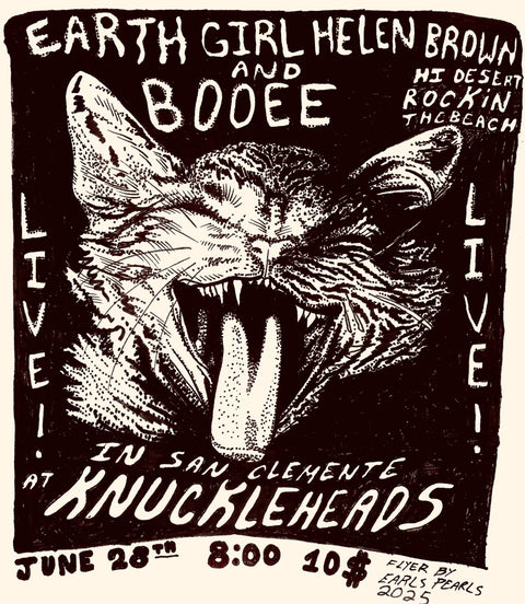 June 28 | Earth Girl Helen Brown and Booee: Hi Desert Rockin the Beach