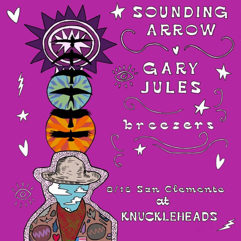August 16 / Sounding Arrow, Gary Jules, and Breezers