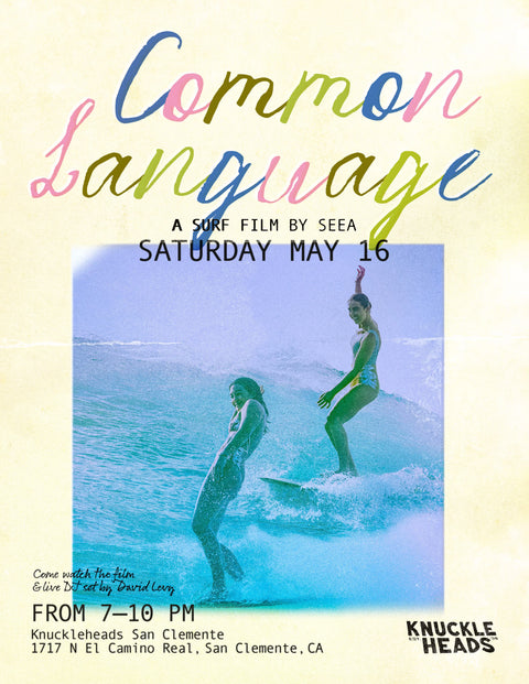May 16 / Common Language
